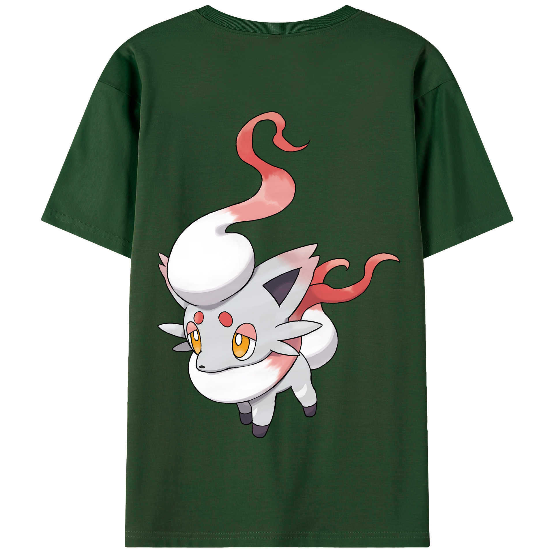 （画像用） ポケットモンスター Pokémon 綿100％半袖Tシャツ（背面プリント）